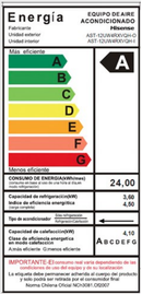 Aire Acondicionado ENERGY X PRO Hisense 12000BTU 20-26m2