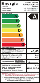 Aire Acondicionado Inverter BRISSA Hisense 18000BTU 30-40m2