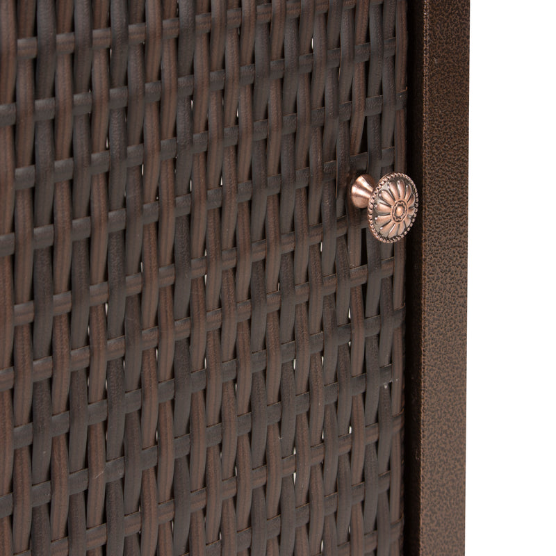 Estufa de Patio + ARMADO a Gas estilo RATTAN KENDAL 11Kg