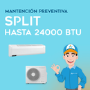 Mantención Preventiva aire acondicionado split