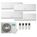 Aire Acondicionado Multisplit Hisense 2x9000+12000+18000 BTU R32 CON WIFI