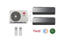 Multi Split ARTCOOL LG, Dual Inverter, Wi-Fi, Frío & Calor 2 x 9000 Btu
