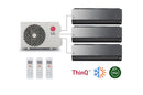 Multi Split ARTCOOL LG, Dual Inverter, Wi-Fi, Frío & Calor 3 x 9000 Btu