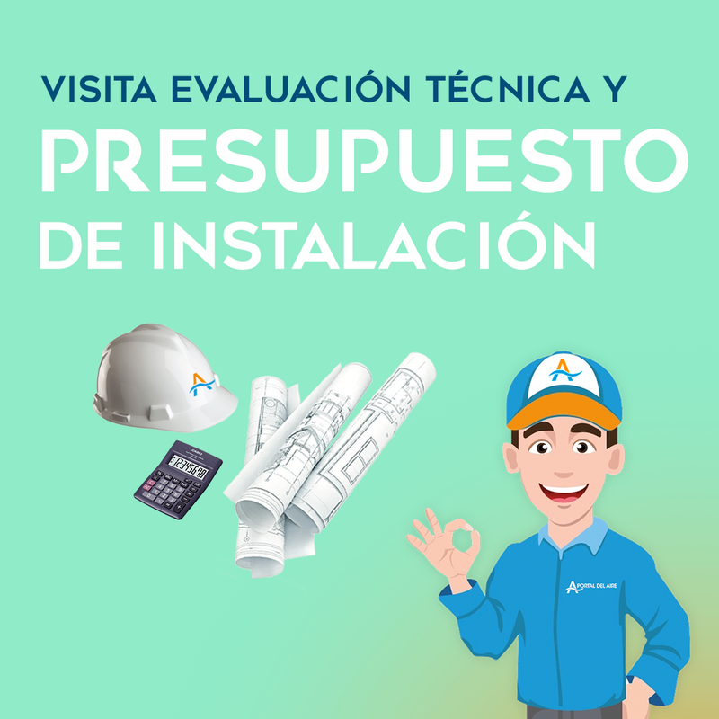 Visita evaluación técnica y presupuesto de Instalación