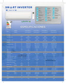 Aire Acondicionado con WIFI Inverter Kendal 9000BTU 15 a 20m2